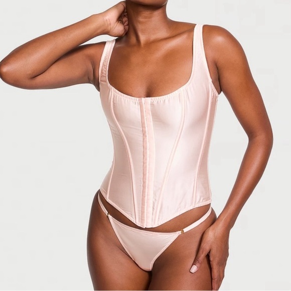 Victoria's Secret Other - NWT SET•Victoria’s Secret Pink Corset and thong Duo